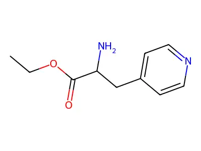 Ethyl 2-amino-3-(pyridin-4-YL)propanoate structure
