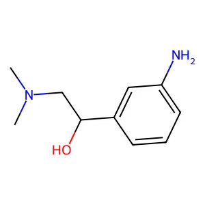1-(3-Aminophenyl)-2-(dimethylamino)ethan-1-ol structure