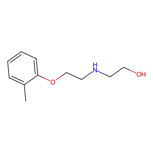 2-[2-(2-Methylphenoxy)ethylamino]ethanol structure