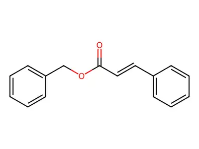 2-Propenoic acid, 3-phenyl-, phenylmethyl ester structure