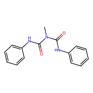 Imidodicarbonic diamide, N,N'-diphenyl-2-methyl- structure