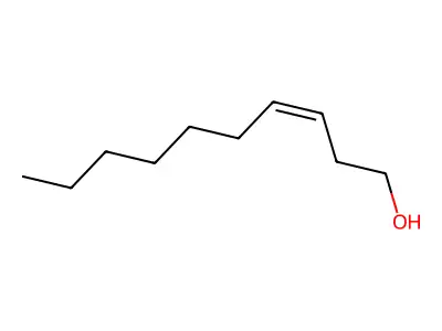 (3E)-3-Decen-1-ol structure