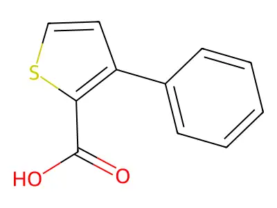 3-phenylthiophene-2-carboxylic Acid structure