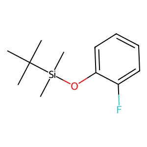tert-Butyl(2-fluorophenoxy)dimethylsilane structure