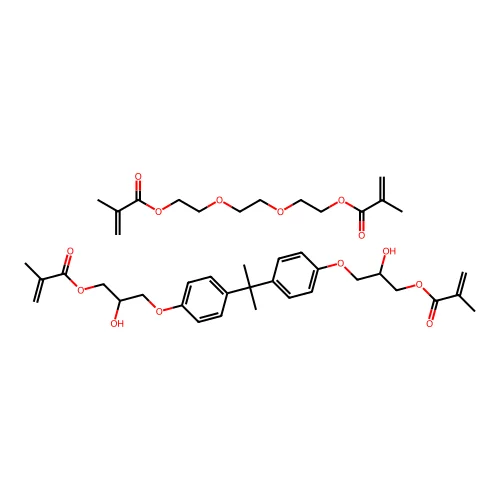 Bis-GMA TEGDMA structure