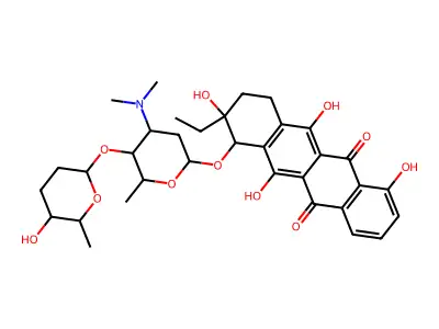 Cosmomycin A' structure