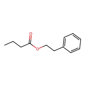 Phenethyl butyrate structure