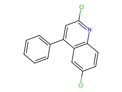 2,6-Dichloro-4-phenylquinoline structure