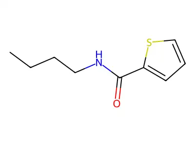 N-butylthiophene-2-carboxamide structure