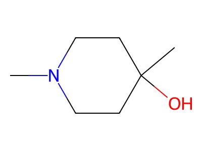 1,4-Dimethylpiperidin-4-ol structure