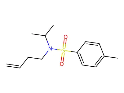 N-3-Buten-1-yl-4-methyl-N-(1-methylethyl)benzenesulfonamide structure