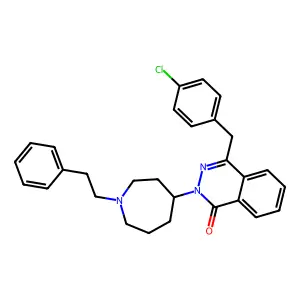 DE(fluoro) chloroflezelastine structure