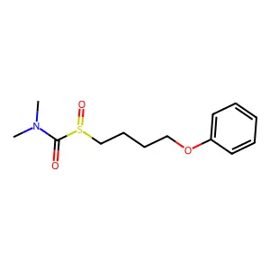 Fenothiocarb sulfoxide structure