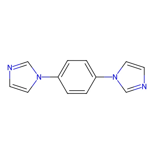 1,1'-(1,4-Phenylene)bis(1H-imidazole) structure