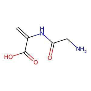 Glycyldehydroalanine structure