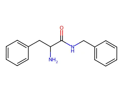 2-amino-N-benzyl-3-phenylpropanamide structure