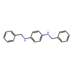 N,N'-Dibenzyl-p-phenylenediamine structure