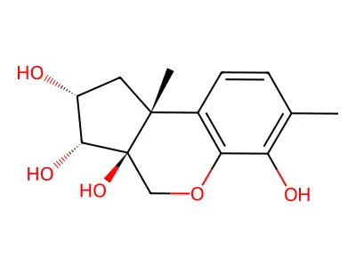 Nordeoxynivalenol C structure