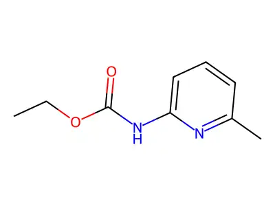 Ethyl N-(6-methylpyridin-2-yl)carbamate structure