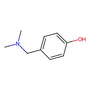 4-((Dimethylamino)methyl)phenol structure