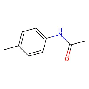 4-Methylacetanilide structure