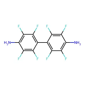 Octafluoro-4,4'-biphenylenediamine structure