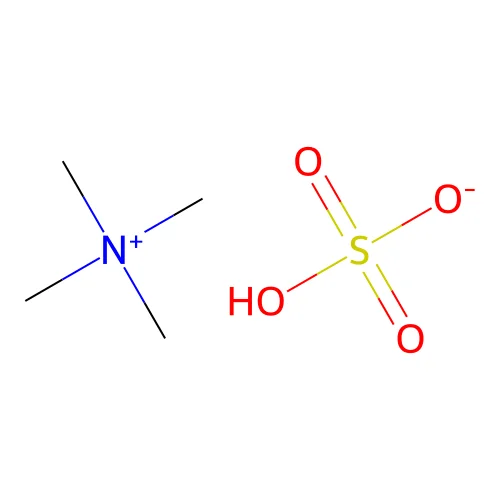 Tetramethylammonium hydrogen sulphate structure