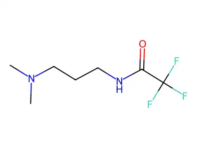N-[3-(dimethylamino)propyl]-2,2,2-trifluoroacetamide structure