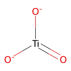 Dioxido(oxo)titanium structure