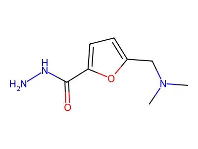 5-[(Dimethylamino)methyl]-2-furohydrazide structure