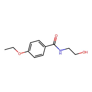 4-ethoxy-N-(2-hydroxyethyl)benzamide structure