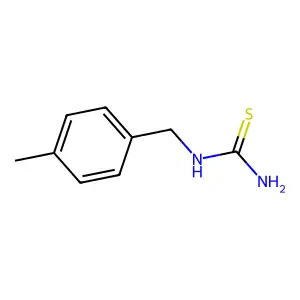 1-(4-Methylbenzyl)-2-thiourea structure