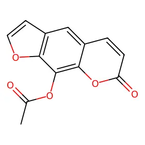 Xanthotoxol acetate structure