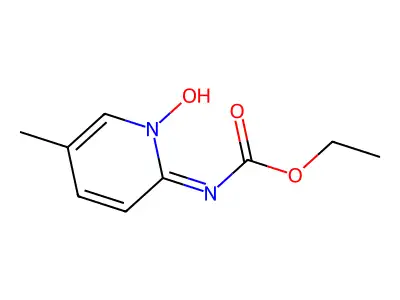 ethyl N-(1-hydroxy-5-methylpyridin-2-ylidene)carbamate structure