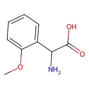 (S)-2-Amino-2-(2-methoxyphenyl)acetic acid structure