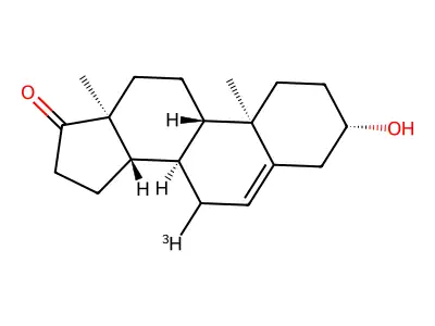 (7-3H)-Dehydroepiandrosterone structure