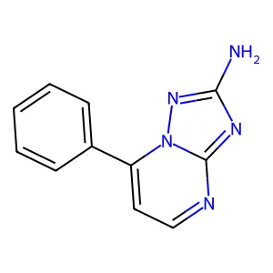 7-Phenyl-[1,2,4]triazolo[1,5-a]pyrimidin-2-amine structure