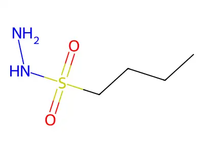 1-Butanesulfonic acid, hydrazide structure