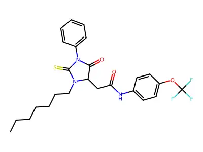 C25H28F3N3O3S structure