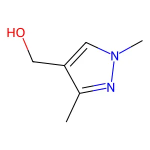 (1,3-dimethyl-1H-pyrazol-4-yl)methanol structure