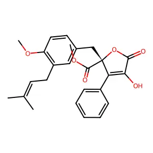 Versicolactone C structure