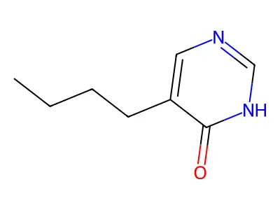 4-Pyrimidinol, 5-butyl- structure