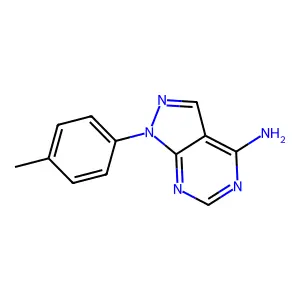 1-p-Tolyl-1H-pyrazolo[3,4-d]pyrimidin-4-amine structure