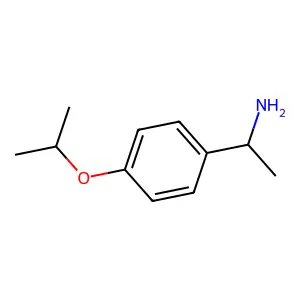 1-[4-(Propan-2-yloxy)phenyl]ethan-1-amine structure