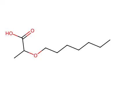 2-(Heptyloxy)propanoic acid structure
