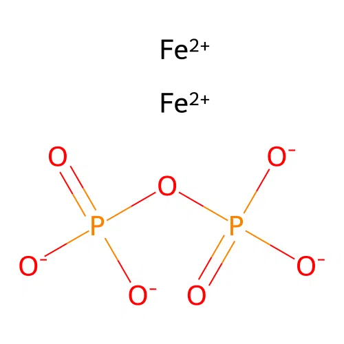 Ferrous pyrophosphate structure
