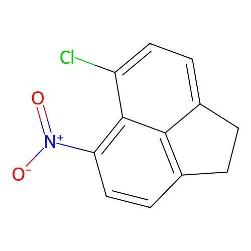 5-Chloro-6-nitro-1,2-dihydroacenaphthylene structure
