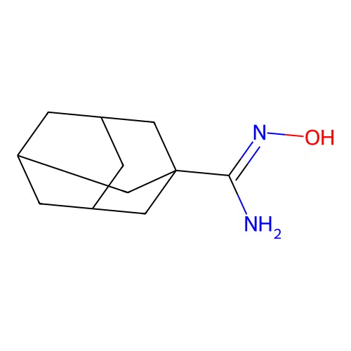 N'-hydroxyadamantane-1-carboximidamide structure