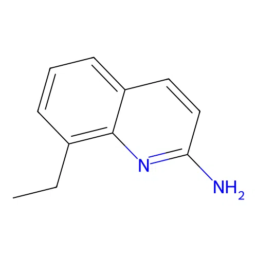 2-Quinolinamine, 8-ethyl- structure