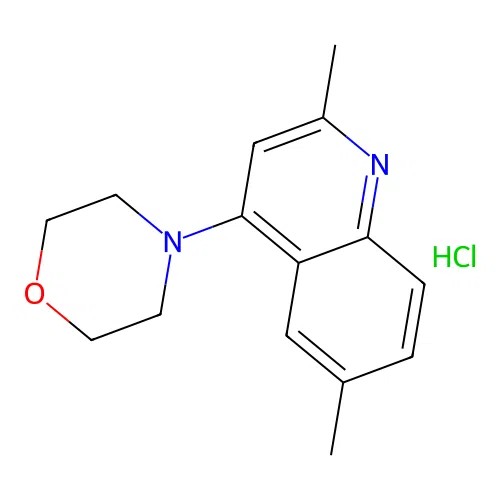 4-(2,6-Dimethylquinolin-4-yl)morpholine hydrochloride structure
